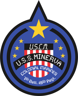 U.S.S. Minerva Ship Patch.png